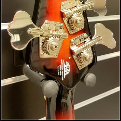 Musicman USA Sting Ray 4 HS Neckthrough, Vintage Sunburst image 5