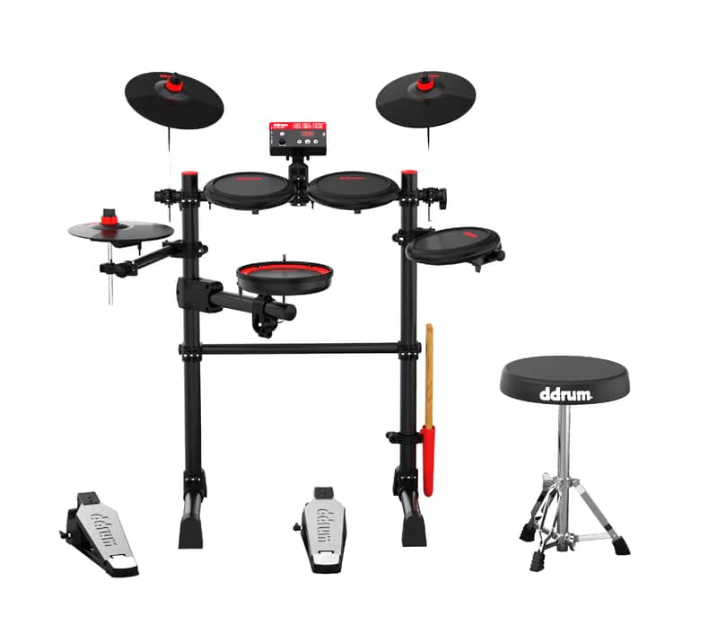 Mint ddrum E-FLEX Mesh Electronic Drum Kit - Black image 1