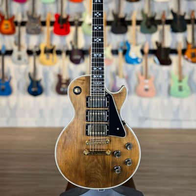 1977 Gibson Les Paul Artisan - Walnut - Hearts & Flowers inlay image 5