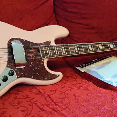 Harkey Benton MV-4JB Gotoh SP 2023 Shell Pink Jazz Bass. New with extras! image 1
