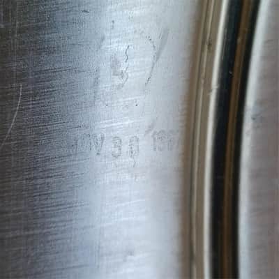 *Ludwig Nov30 1967 Supraphonic#519946 5x14"Snare Drum Vintage 60s Keystone 10Lug image 13