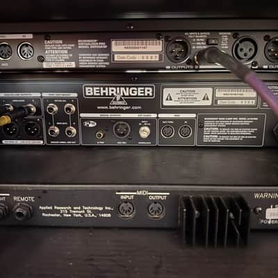 ART SGE Behringer Multi-Effects  Virtualizer V amp Bass RACK - schwarz image 8
