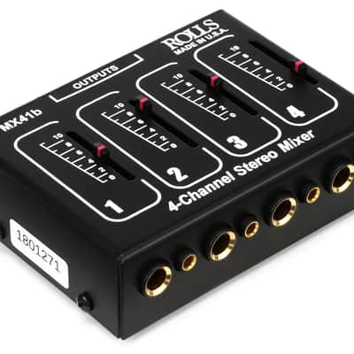 Rolls MX41B Stereo 4-channel Mixer image 1