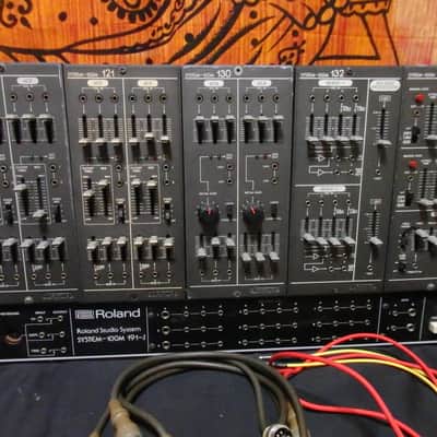Vintage Roland System 100M Analog Modular Synthesizer w/ 5 modules 121 130 132 140 191 j image 2