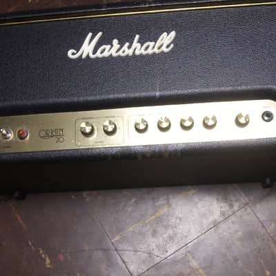 Marshall Origin ORIGIN20H 20-Watt Tube Guitar Amp Head 2018 - Present - Black image 2