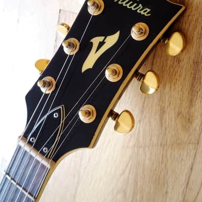 1960s Ventura V1300 Archtop Electric Guitar Japan Univox Coily Pickups Matsumoku image 4