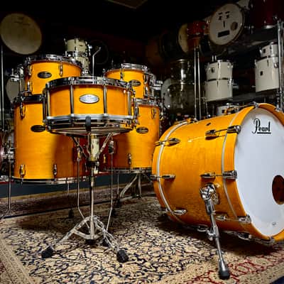 Pearl Masters Maple/Gum Drum Set - 10/12/14/16/22 - 14x7 Free Floater SD image 1
