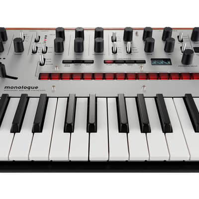 Korg Monologue Monophonic Analog Synthesizer - Silver image 3