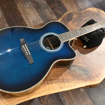 PRS SE Angelus A60E Cobalt Blue Burst #717 image 17