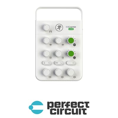 Mackie M-Caster Live Podcast Mixer (White) image 1