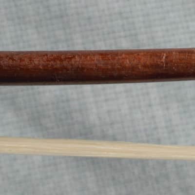 Vintage 1/2 Size Violin Bow branded W. Germany, 53g image 5