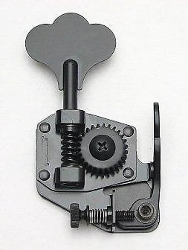 Hipshot Bass Xtender BT1 Black Bass Side image 1