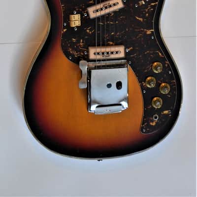 KENT (Kawai/Teisco) Model 740 Guitar 1967 Vintage Sunburst [SolidBody] image 3