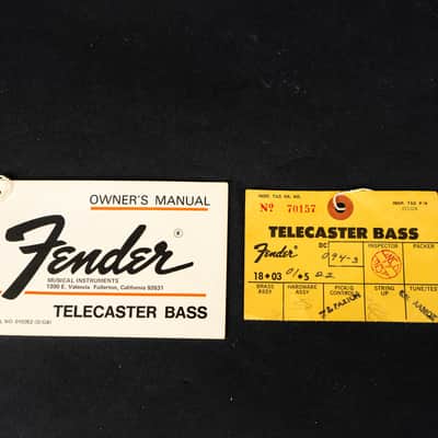 Fender Telecaster II Bass 1973 - Mocha (Brown) image 18