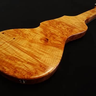 Rukavina 6 String Ripple Lap Steel -- 25" Curly Maple image 16