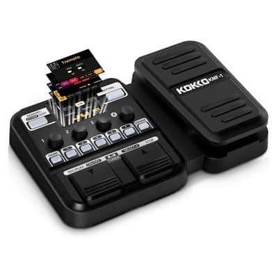 KOKKO KMF-1 Guitar Pedal, 77 Effects Guitar Multi Effects Pedal with 50 Preset, 42 Drum Rhythm, 18 Amp/Cab, Upgraded Color Screen, Aux In, Guitar Tuner Looper Expression Wah Volume Distortion Pedal (Price includes the import duty for US buyer) image 9