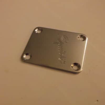 Fender Squier Neck Plate w/ Screws 51mm x 38mm holes ctc #NP6 image 5