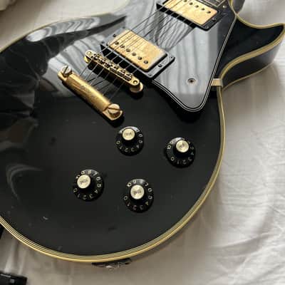 フジゲン製 Greco EG-500 super power custom Greco EG-500 Super Power Tobacco Sunburst (Les Paul Custom Lawsuit