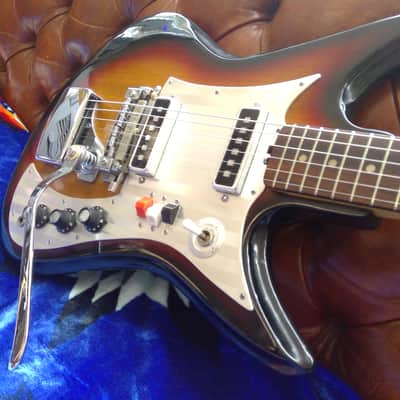 Teisco Del Rey ET-230 w/chipboard case image 3