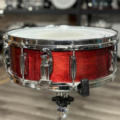 Used Gretsch Catalina Birch Snare Drum 14x5 Cherry Gloss Lacquer image 2
