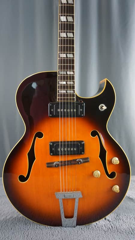 Guyatone Hollowbody Electric 1960s - Sunburst Japan Dual Pickup image 1