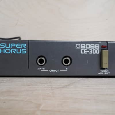 Boss CE-300 Super Chorus 1988 Black Vintage Japan MIJ image 3