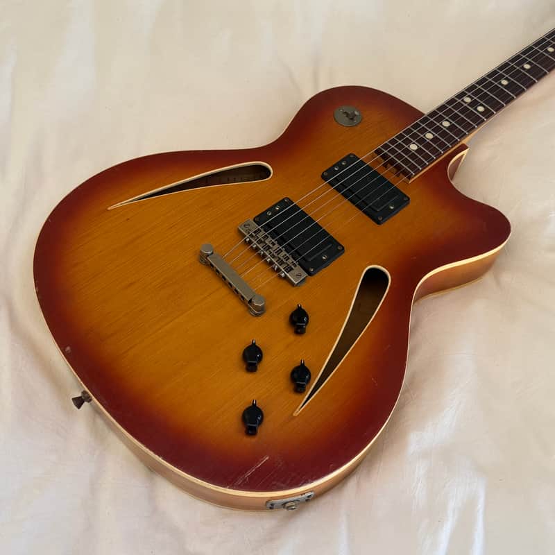 Vintage Defil Jowita Hollow Body Electric Guitar - Made in Europe - Free Pro Setup image 1