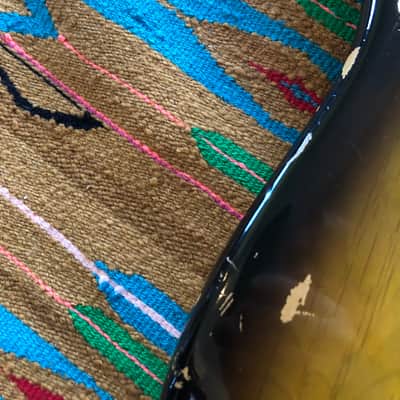 1957 Fender Stratocaster 2TSB Sunburst Refinished Body & Neck image 11
