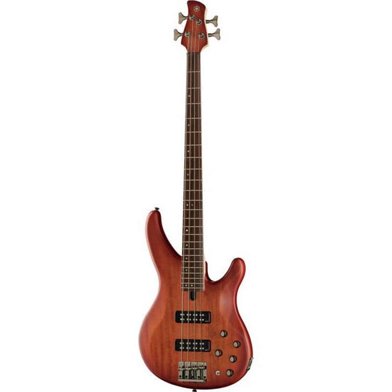 Yamaha TRBX504 Bass Guitar Brick Burst image 1
