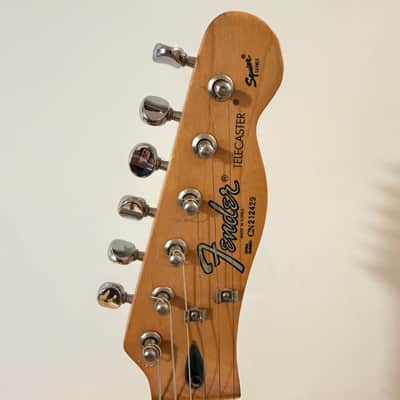 Fender "Squier Series" Standard Telecaster with Maple Fretboard 1992 - 1996 - Arctic White image 3
