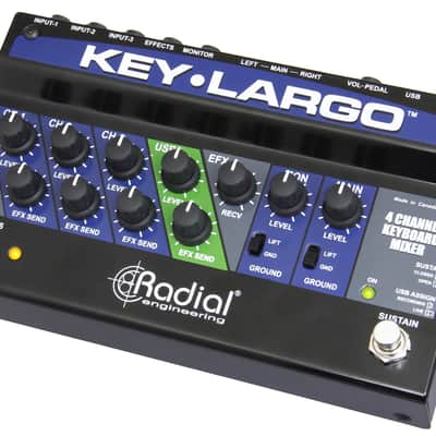 Radial Key-Largo Keyboard Mixer with Balanced DI Outs image 5