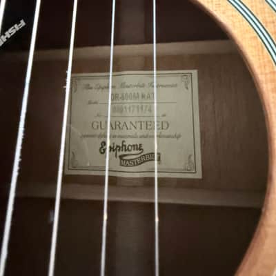 Immagine Epiphone Masterbilt DM500 Nat 2000s - Natural - 5