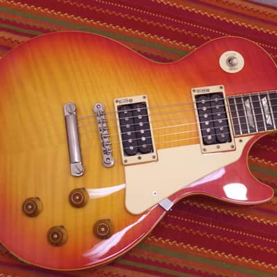 Burny Super Grade Les Paul Sunburst MIJ Made in Japan CIJ Vintage image 5