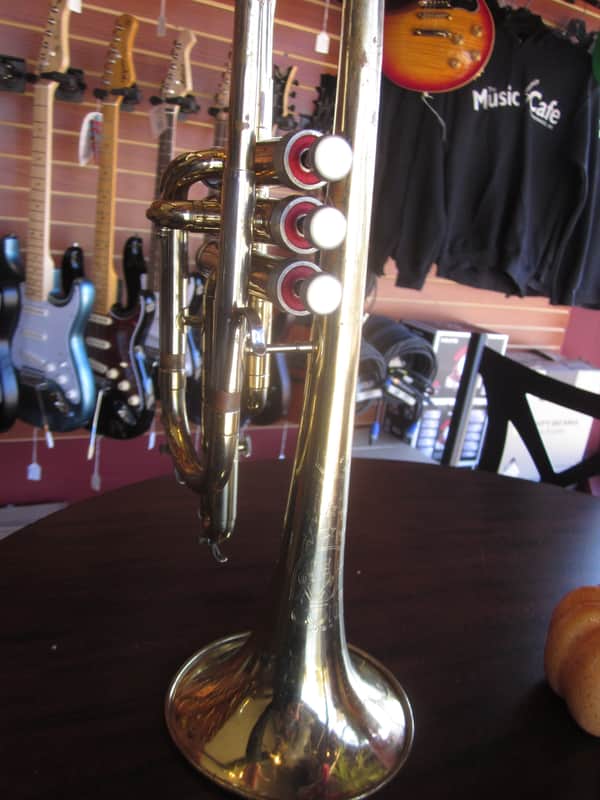 Vintage 1960 Conn Director Brass Bb Cornet with Vincent Bach 7C Mouthpiece & Constellation 7B-N Mouthpiece w/ Hard Case image 1