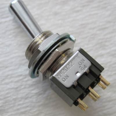 Fender Toggle Switch DPDT 2-Position On-On Chrome 7701347000 image 1