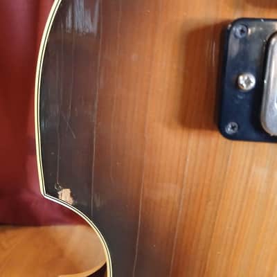 1979 - 1984 Hofner 500/1 Violin Bass - Sunburst - COA by No.Tom, Denmark Street – repaired headstock - UK image 8