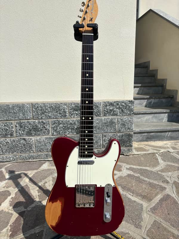 Fender Classic Player Baja '60s Telecaster with Rosewood Fretboard 2015 - 2016 - Candy Apple Red - Lollar pickups