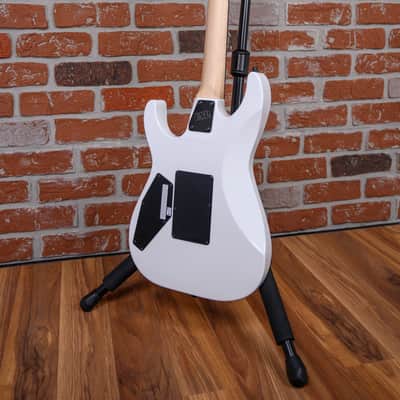 ESP Custom Shop M-II HSS Snow White with Queensryche Triryche Empire Logo 2026 w/OHSC image 8