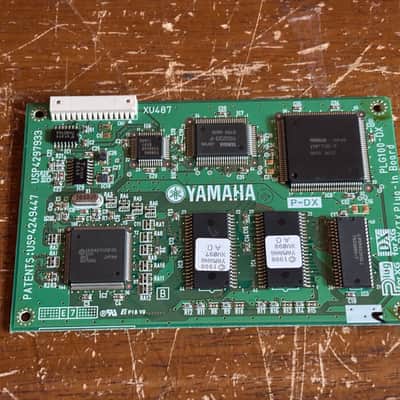 Yamaha PLG100-DX Vintage FM Synth Plug-In Board FM Synthesis DX7 sound