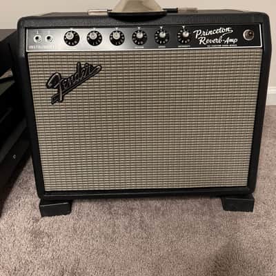 Fender '64 Custom Hand-Wired Princeton Reverb-Amp 12-Watt 1x10" Guitar Combo 2020 - Present - Black