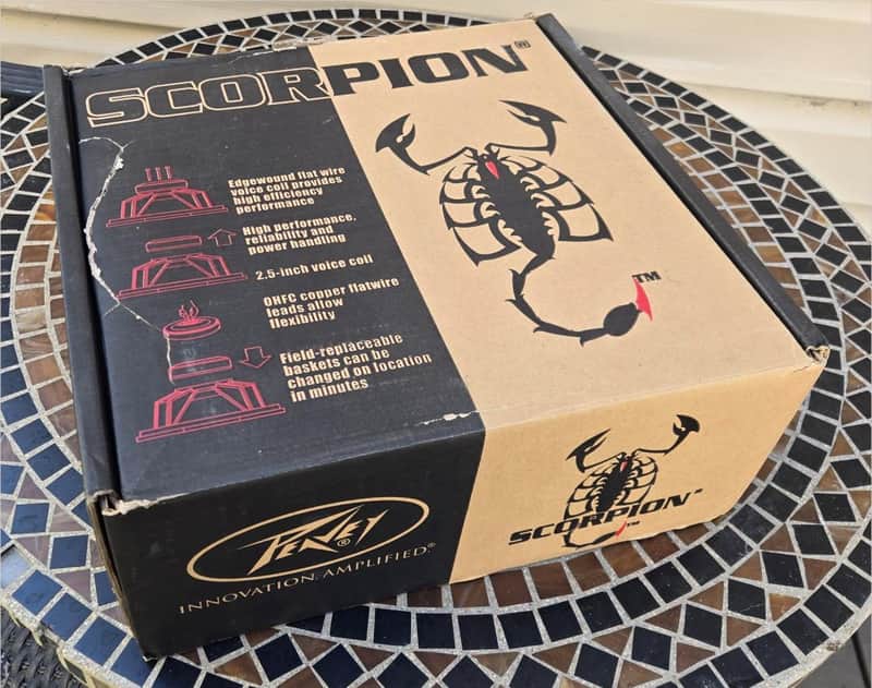 Peavey SP-15825 Scorpion 15" 8 Ohm Woofer