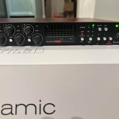 Focusrite Scarlett OctoPre Dynamic 2017 - Present - Black image 3