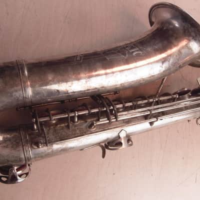 Tenorsaxophon Amati  classic deluxe 60er - silber mit Mundstück & Ersatzteilen image 7