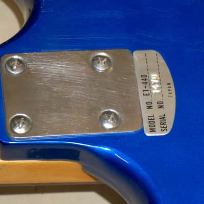 Teisco Del Rey ET-440 et440 Spectrum 4 Electric Guitar MIJ Made In Japan Vintage Blue image 16