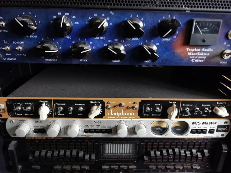 Kush Audio Clariphonic Dual-Channel Parallel Equalizer 2010s - Brown / Black imagen 1