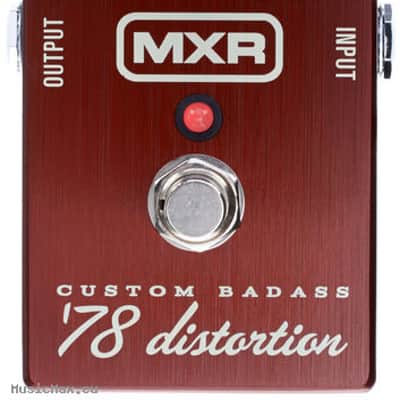MXR M78 CUSTOM BADASS '78 Distortion Guitar Effect Pedal image 4