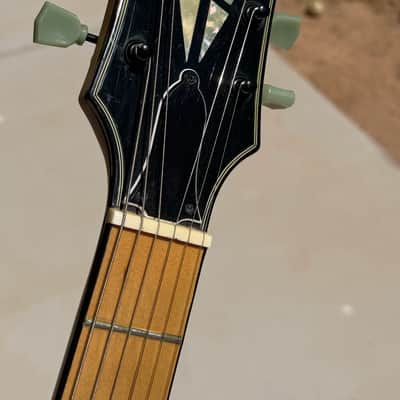Ventura V2600 w/OHSC / Ibanez IBZ H+H "Lawsuit Les Paul" - Natural Flame Maple - 1976 image 5
