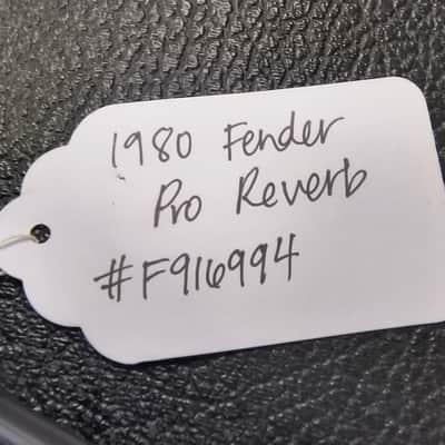 Fender Pro Reverb 70-Watt 2x12" 1980 No. F916994 T-2 /Pedal/Covr; Jensen Spec Desgn (New) image 20