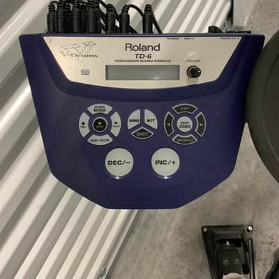 Roland TD-6 V-Drum Percussion Sound Module and Full Kit image 7
