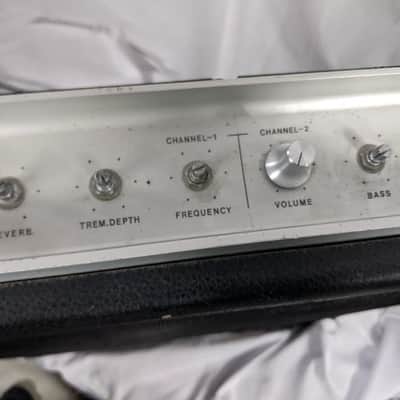 Vintage 1960's Yamaha TA-60 Combo Guitar Amplifier TA60 Amp Wedge RARE image 13